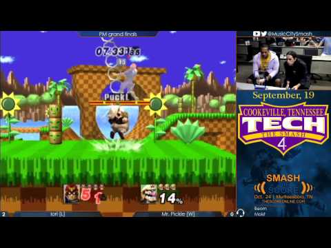 TTS4 - Iori (Captain Falcon) vs Mr. Pickle (Wario) - Project M grand finals