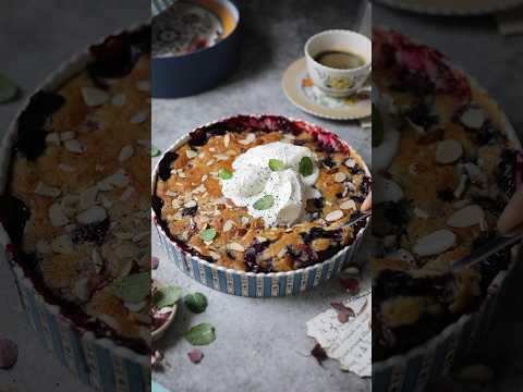 The best… Berry Cobbler with Mascarpone Cream