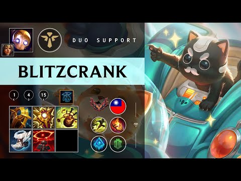 Blitzcrank Support vs Bard - TW Grandmaster Patch 26.03