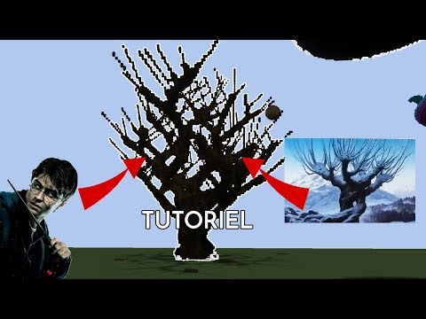 ALKA - TUTORIAL WORLD EDIT MAKE THE HARRY POTTER TREE IN MINECRAFT tutorial