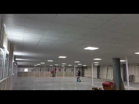 Silver Aluminium Partition
