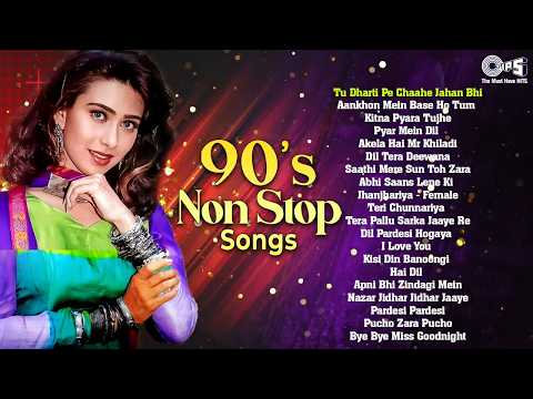 90’s Non Stop Songs | Evergreen Hindi Hits | Old Is Gold Bollywood Songs | Hindi Gaane | 90's Hits