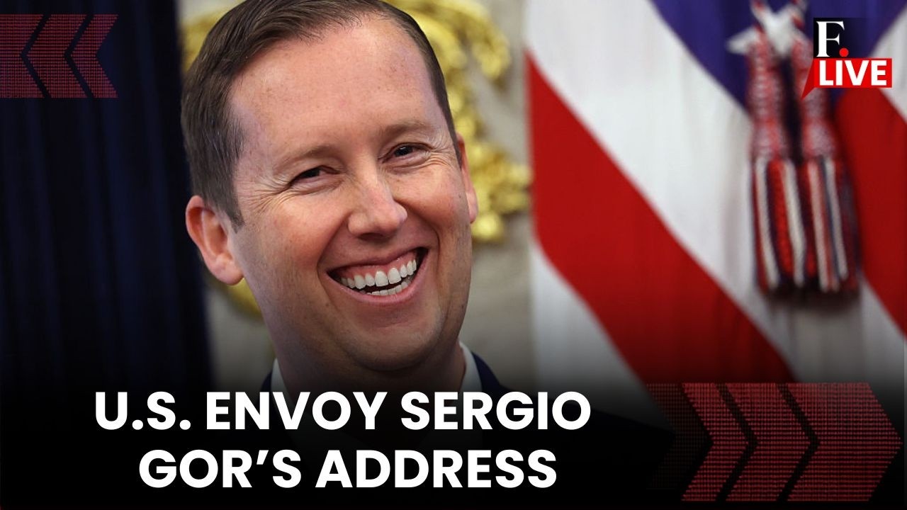 Sergio Gor LIVE:  US Envoy Sergio Gor On Ways to Advance Research & Innovation