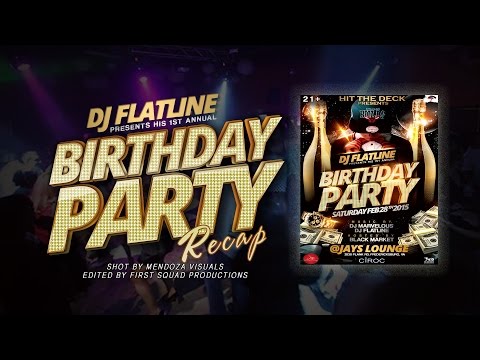 Hit The Deck Presents: DJ Flatline's 2015 Birthday Party Recap