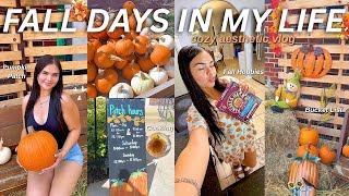 FALL DAYS IN MY LIFE 🍂 Pumpkin Patch, Cozy Hobbies, Bucket List & Aesthetic Vlog