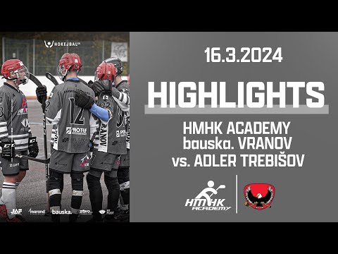Highlights: HMHK ACADEMY bauska. VRANOV U20 - HBK ADLER TREBIŠOV U20