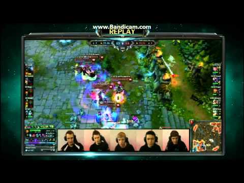 S2 World - CLG.EU Vs. WE Game#2 Final push - CLG's reaction