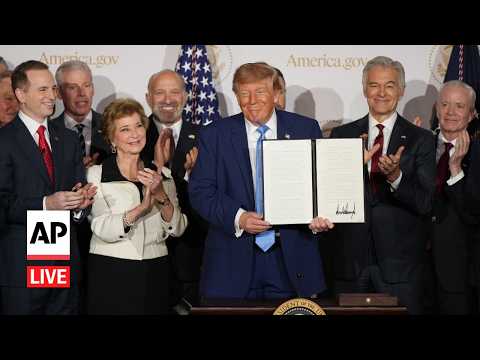 LIVE: Trump and Vance unveil AI-powered America.gov platform in Washington