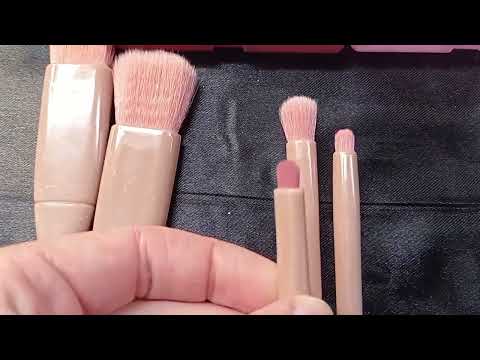 ESTOJO COM ESPELHO + 5 PINCÉIS