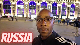 Moscow Russia at Night is Mesmerizing!