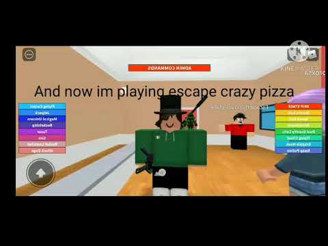 ROBLOX Escape The Crazy pizza