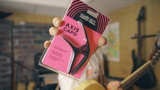 Video thumbnail for Ernie Ball Axis Capo Review from a Kyser User by spottsmusic_com