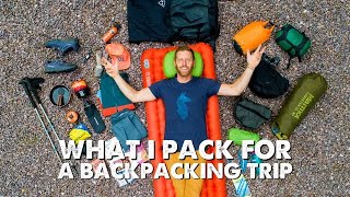 My Gear Loadout For 3 Night 4 Day Backpacking Trip: Backpacking Essentials and Food