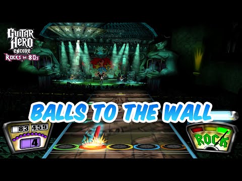 Guitar Hero Encore: Rocks the 80s - Balls To The Wall - As Famous By Accept