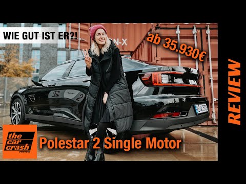 Polestar 2 Single Motor (2022) Wie gut ist der Long Range ab 35.930€?! Fahrbericht | Review | Test