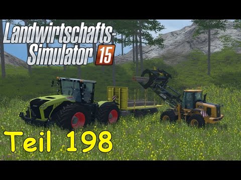 Let's Play LS15 Forstwirtschaft Teil 198 - BAUMSTÄMME VERLADEN [The Alps] | Liongamer1