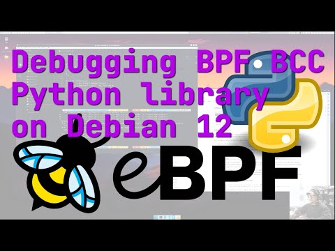 Uncut Debugging Virtualized Python eBPF BCC library on Debian 12 Linux