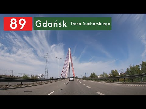 Gdańsk: Trasa Sucharskiego (S7 - Westerplatte)