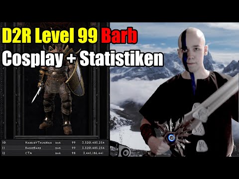 D2R Level 99 Barb | Cosplay + Statistiken