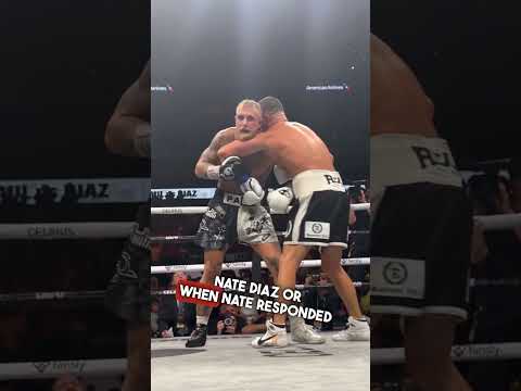 Jake Paul vs. Nate Diaz was hilarious!
