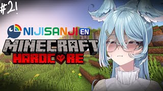 【MINECRAFT HARDCORE】 IF I DIE!!!!! THE STREAM ENDS!!!! 2!!!!! 【NIJISANJI EN | Elira Pendora】