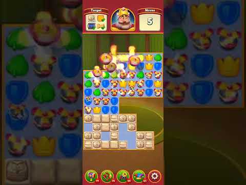 Royal Match Level 3155 No Boosters Series