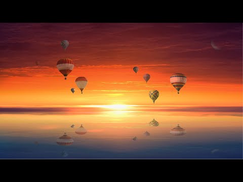 🎈Beautiful Hot Air Balloon Relaxing Piano Music ★︎ Soothing Instrumental Meditation Sleep Music