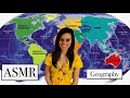 ASMR Continents Lesson Plus Trivia Teacher Roleplay