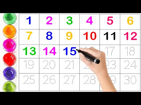 123 Numbers | 1245 Number Names | 1 To 12 Numbers Song | 1235 learning for kids | Counting Numbers