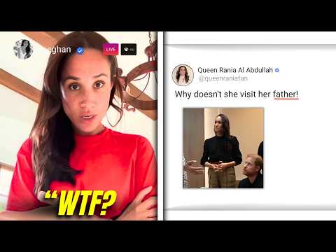 Meghan LOSES IT After Queen Rania SNUBS Her — Visits Amputee Stranger But NOT Her Own Father!?