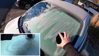 Smart Fortwo: Scheiben frei kratzen für klare Sicht (Winterfrost) - IceWonder Eiskratzer Anleitung