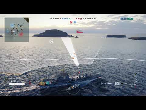 Meet The T-61 Tier 5 German Premium Destroyer (World of Warships Legends Xbox One X)