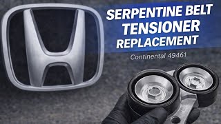 Honda 3.5L V6 J35 Serpentine Belt Tensioner Replacement - Pilot, Ridgeline, Odyssey, Accord.