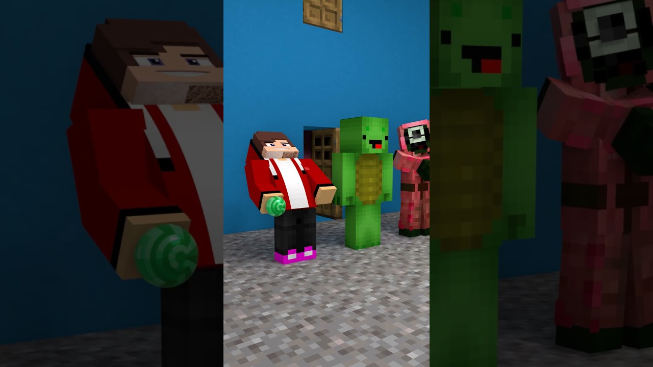 JJ and Mikey - Drawning Challenge | Maizen Minecraft Animation #minecraft #maizenminecraft #jjmikey