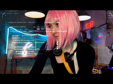 ASMR Cyberpunk | Подруга скроет тебя от слежки корпоратов| ролевая игра, sci-fi  #3 (sub)