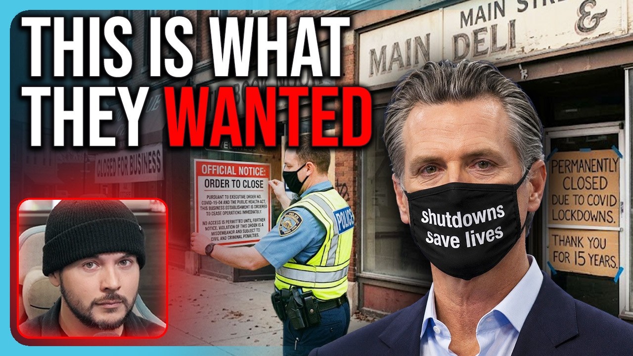 Dems Pushed Lockdowns & Helped DESTROY Small Businesses