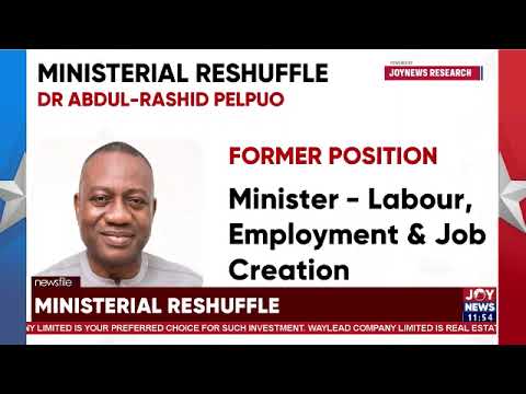 Ministerial reshuffle | Newsfile