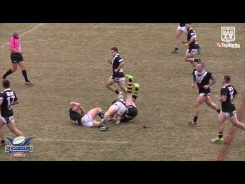2016 Newcastle RL Round 12 - 1st Grade Highlights - Cessnock Goannas v Maitland Pickers