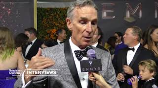 Emmy nominee Bill Nye ("Bill Nye Saves the World") on climate change — 2017 Creative Arts Emmys