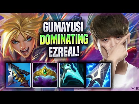 GUMAYUSI DOMINATING WITH EZREAL! - T1 Gumayusi Plays Ezreal ADC vs Jinx! | Season 2022