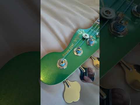 Fender Ultra Jazz Bass Limited 2023 - Mystic Pine Green image 11