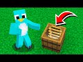 Milo Builds A 100 INVISIBLE HOUSE In Minecraft
