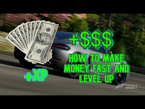 How to make money fast and level up in Forza Horizon 4 2020 Fastest Way!!!