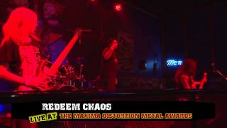 Redeemed Chaos live at the MAXIMA DISTORZION Metal Awards
