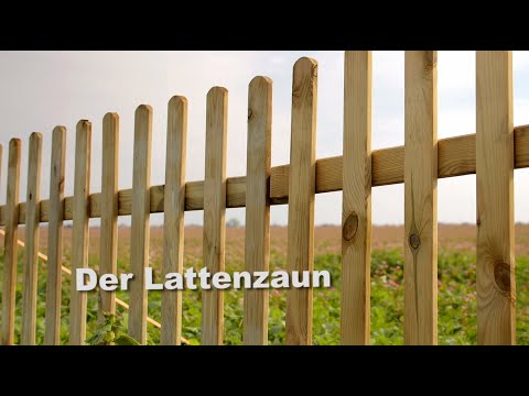 Der Lattenzaun - Gedicht von Christian Morgenstern