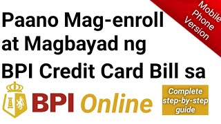 BPI Credit Card Payment thru BPI Online | BECC vs BEC MC Reference Number, Customer or Card Number?