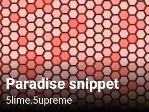 PARADISE  (BY - 5LIME.5UPREME) HI™️ A.P.E
