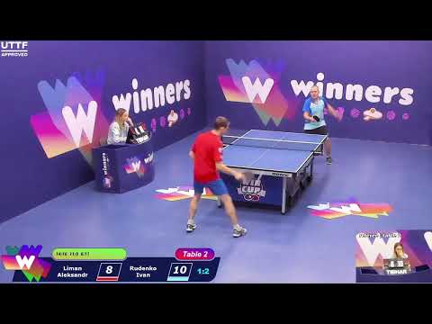 WINners CUP table 2  25.11 Liman Aleksandr - Rudenko Ivan 21:30