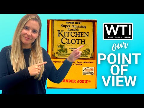 Trader Joe's Reusable Kitchen Cloth - WTI product video review