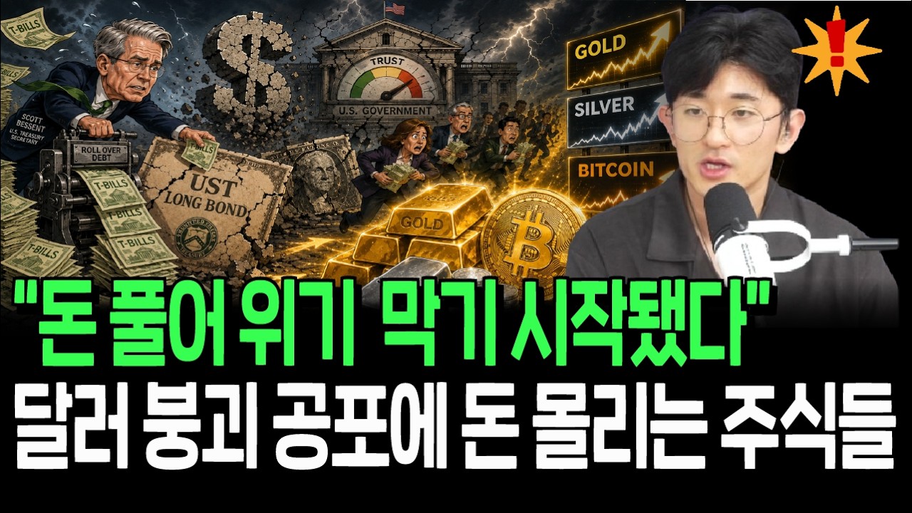 일단 돈 풀어 위기 막고 본다? 달러 붕괴 공포에 빠르게 돈 몰리는 자산들